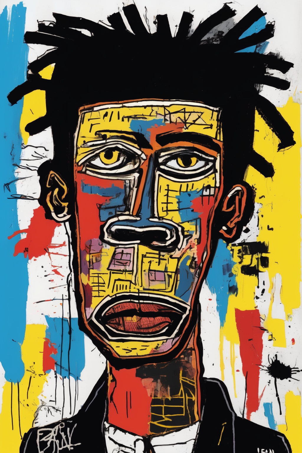 00012-445974280-Jean-Michel Basquiat Style - Bezalel the artist from Exodus 31 in the style of Jean-Michel Basquiat vibrant colors.png